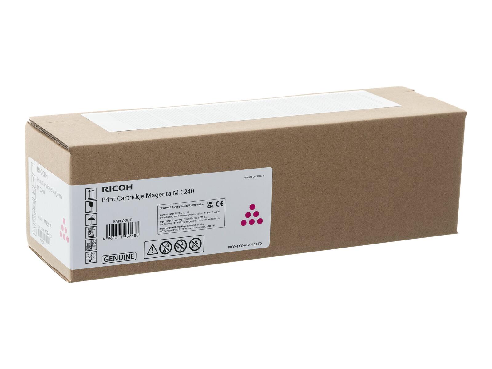 Ricoh Original M C240 Toner - magenta (408453) Ricoh Original M C240 Toner - magenta (408453)
